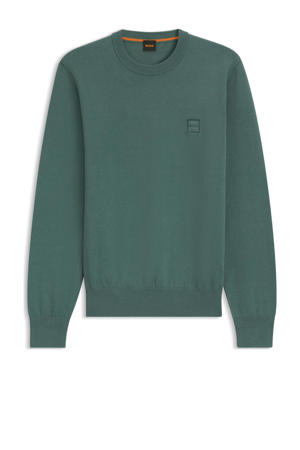 pullover fijn gebreid groen