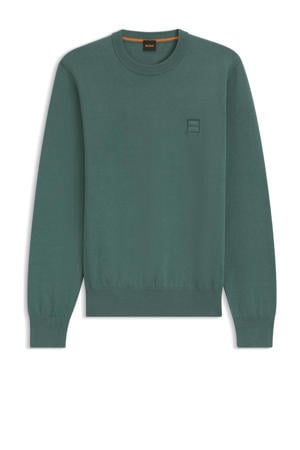 pullover fijn gebreid groen