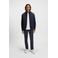 BOSS gebreid vest donkerblauw