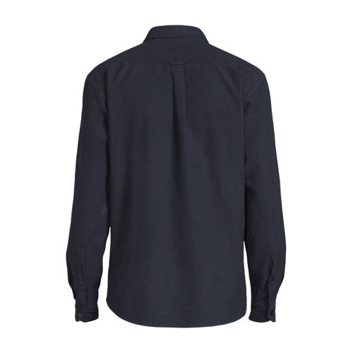 BOSS regular casual overhemd donkerblauw afbeelding