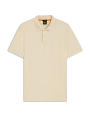 slim polo lichtgeel