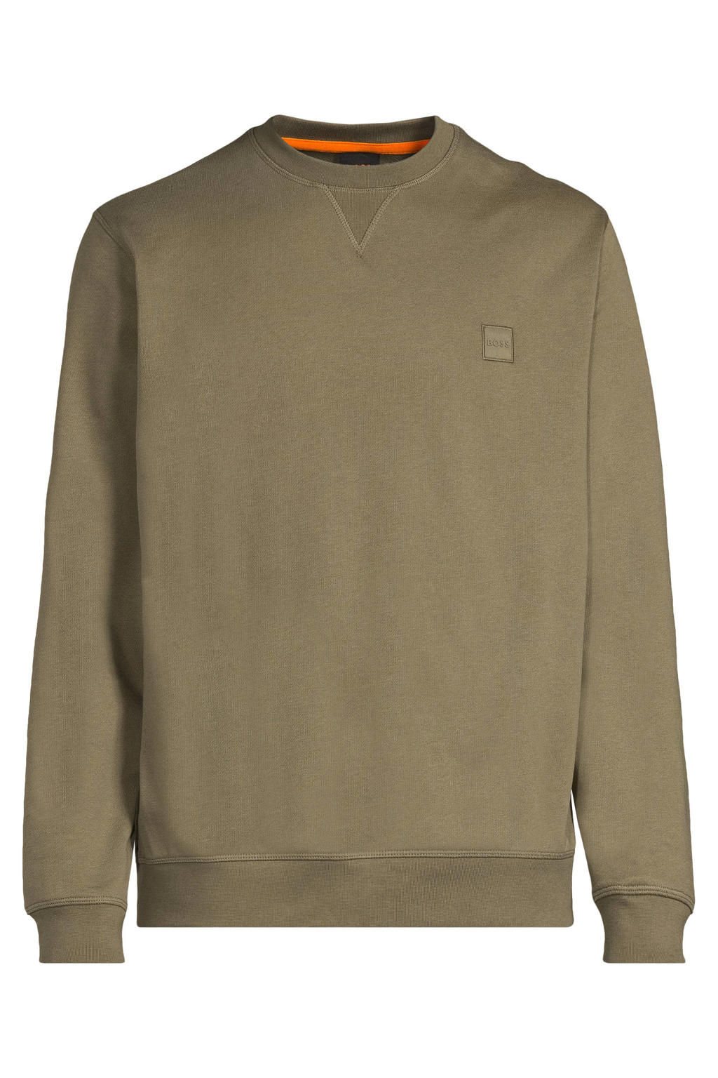 BOSS sweater donkergroen
