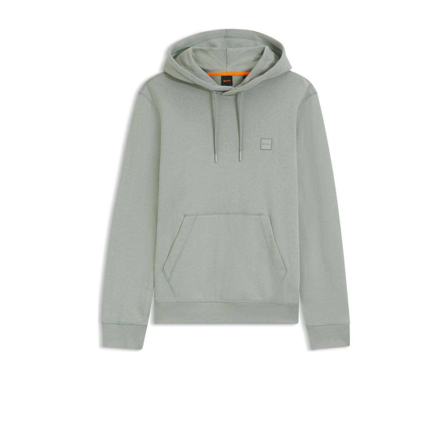 BOSS hoodie grijsgroen