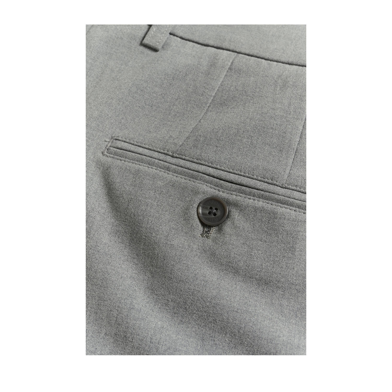 Matinique regular chino short grijs