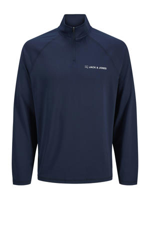 ski pully JJALPES donkerblauw