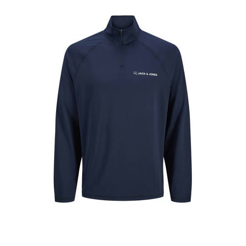 JACK & JONES ski pully JJALPES donkerblauw afbeelding