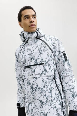 ski-anorak wit