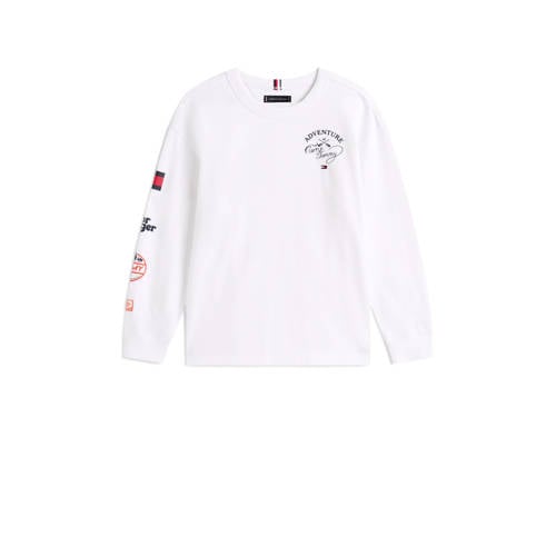 Tommy Hilfiger longsleeve wit afbeelding