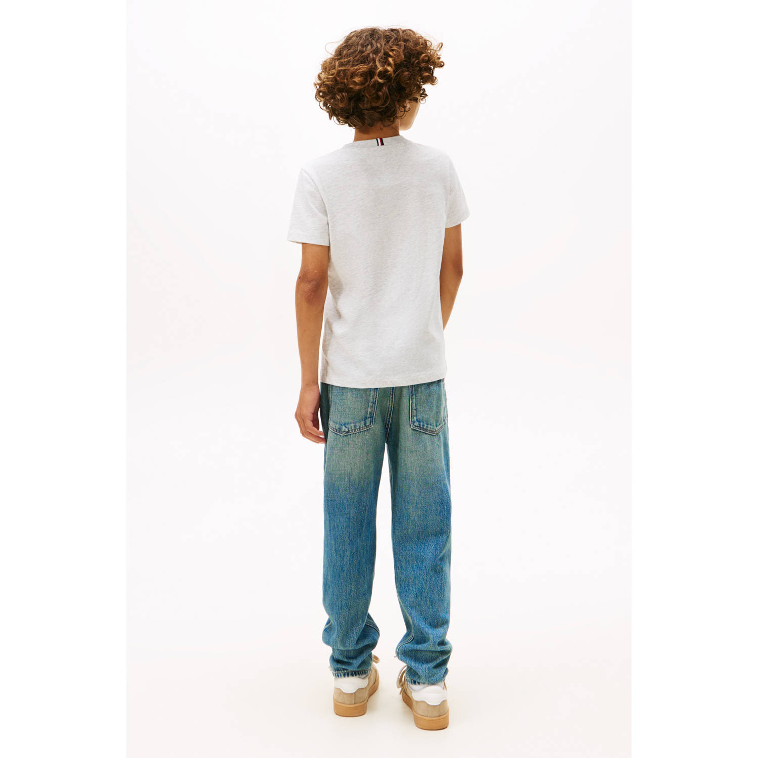 Tommy Hilfiger T-shirt grijs melange