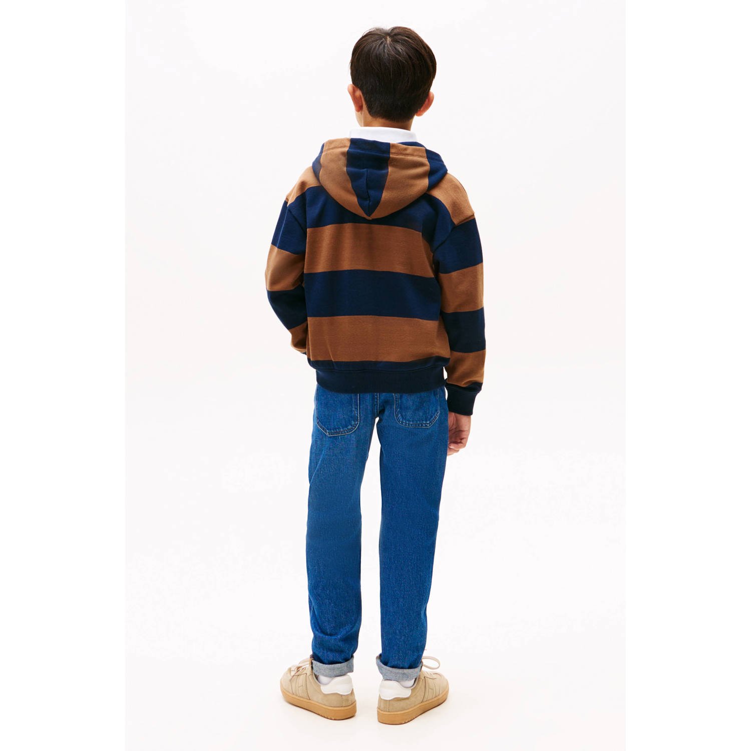 Tommy Hilfiger Teens Regular fit hoodie van katoenmix