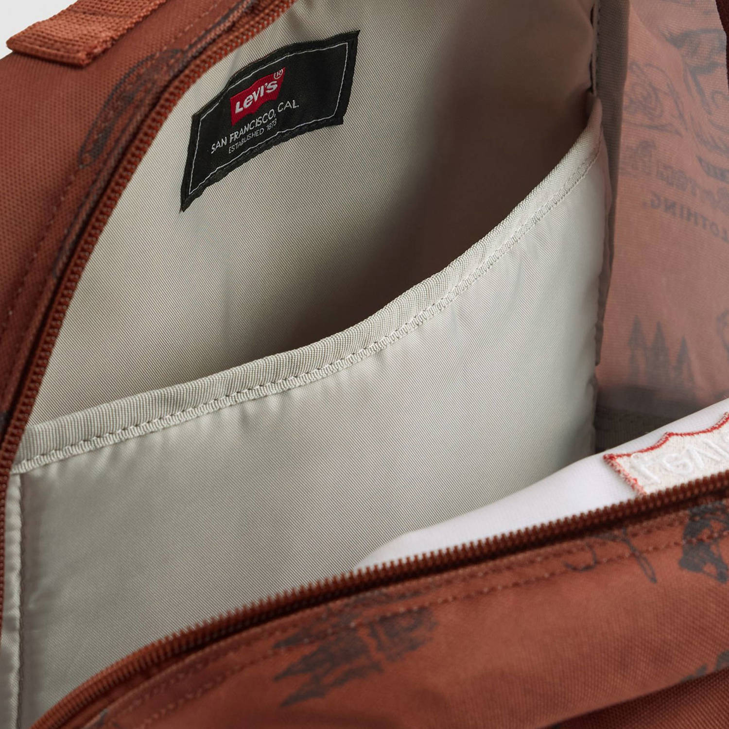 Levi's rugzak L-Pack Standard Issue oranje
