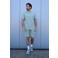 Kultivate relaxed fit T-shirt grijsgroen