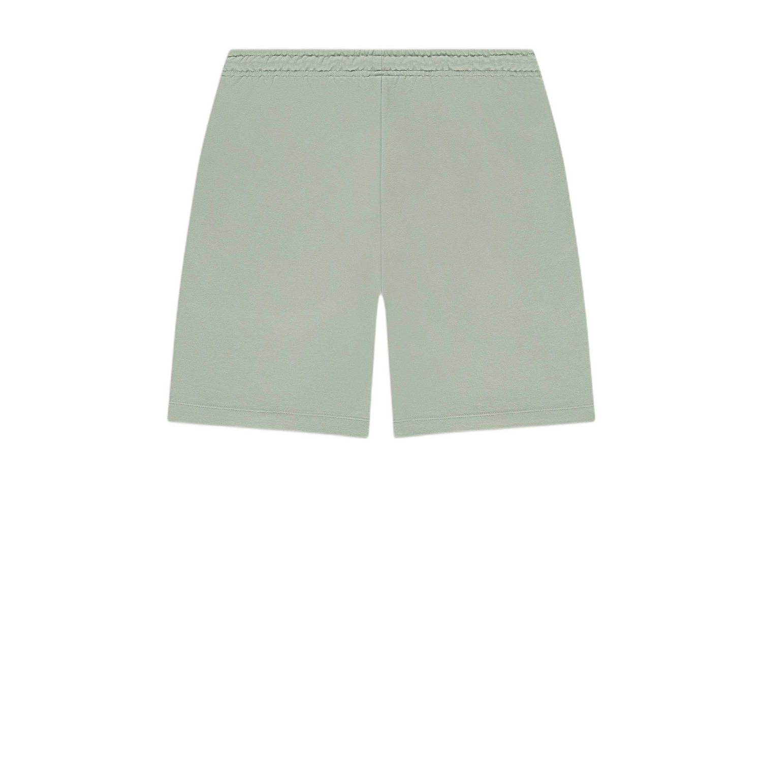 Kultivate regular fit sweatshort grijsgroen