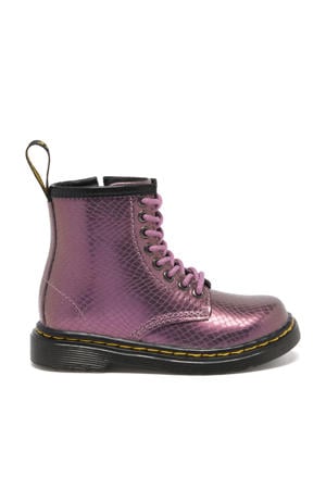 1460 T leren veterboots Copper Pink