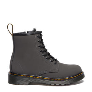 1460 Serena J leren veterboots grijs