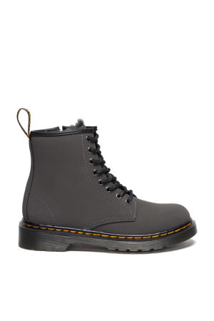 1460 Serena J leren veterboots grijs