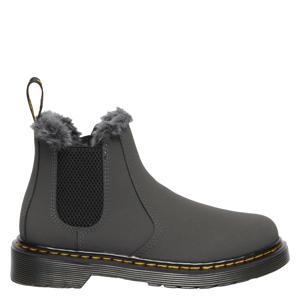2976 Leonore gevoerde suède enkelboots Gunmetal Soho Buck