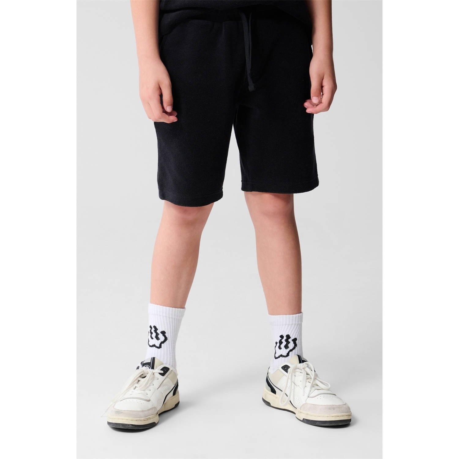 Shoeby regular sweatshort zwart