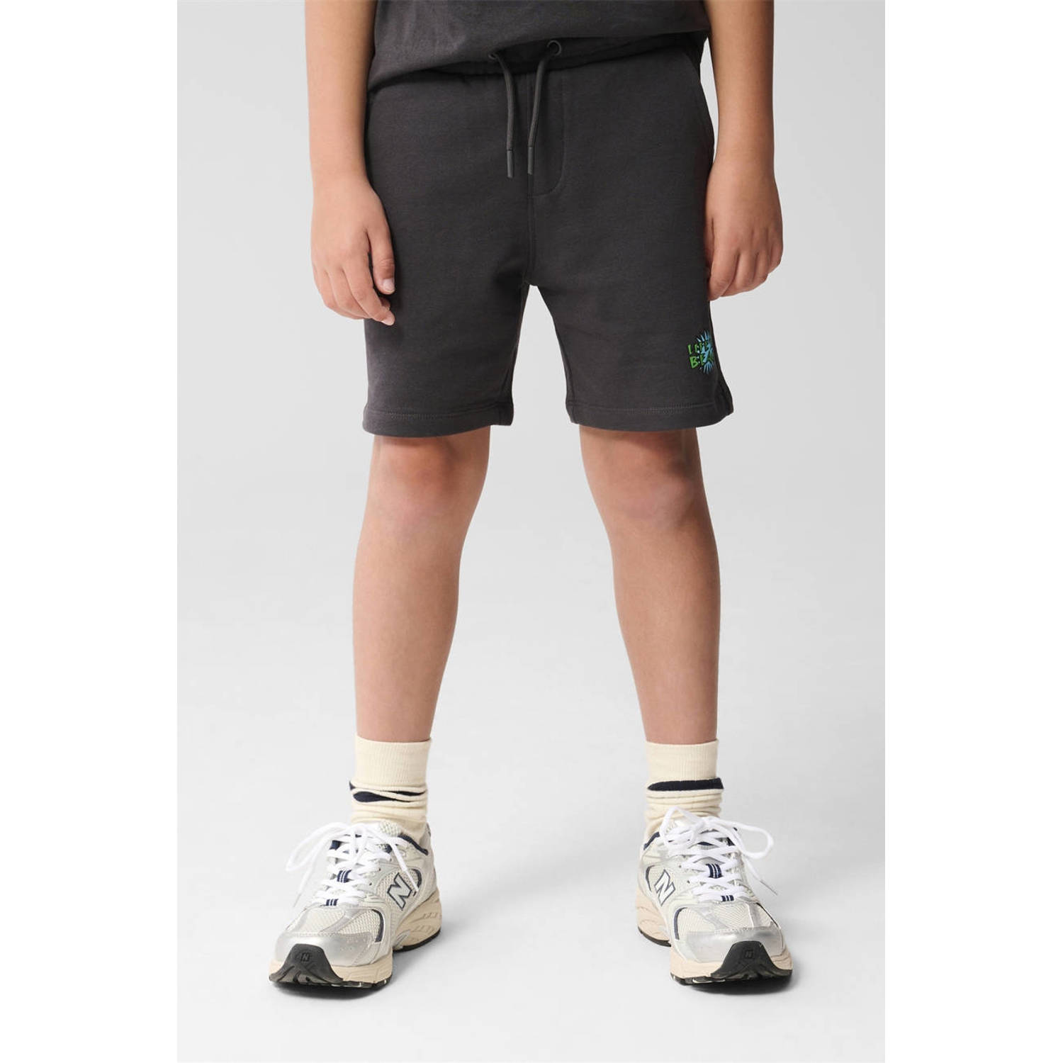Shoeby regular sweatshort antraciet