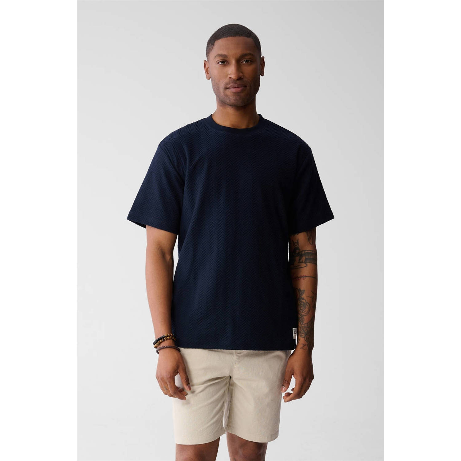 Shoeby T-shirt donkerblauw