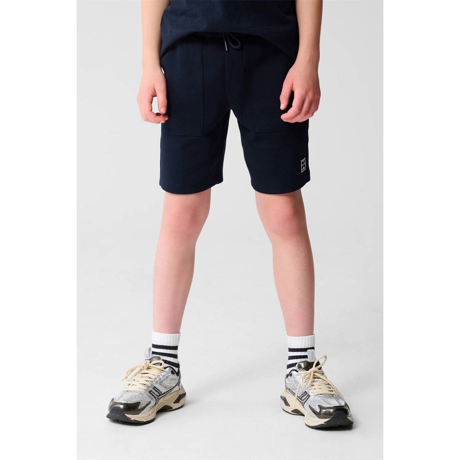 Shoeby regular sweatshort blauw