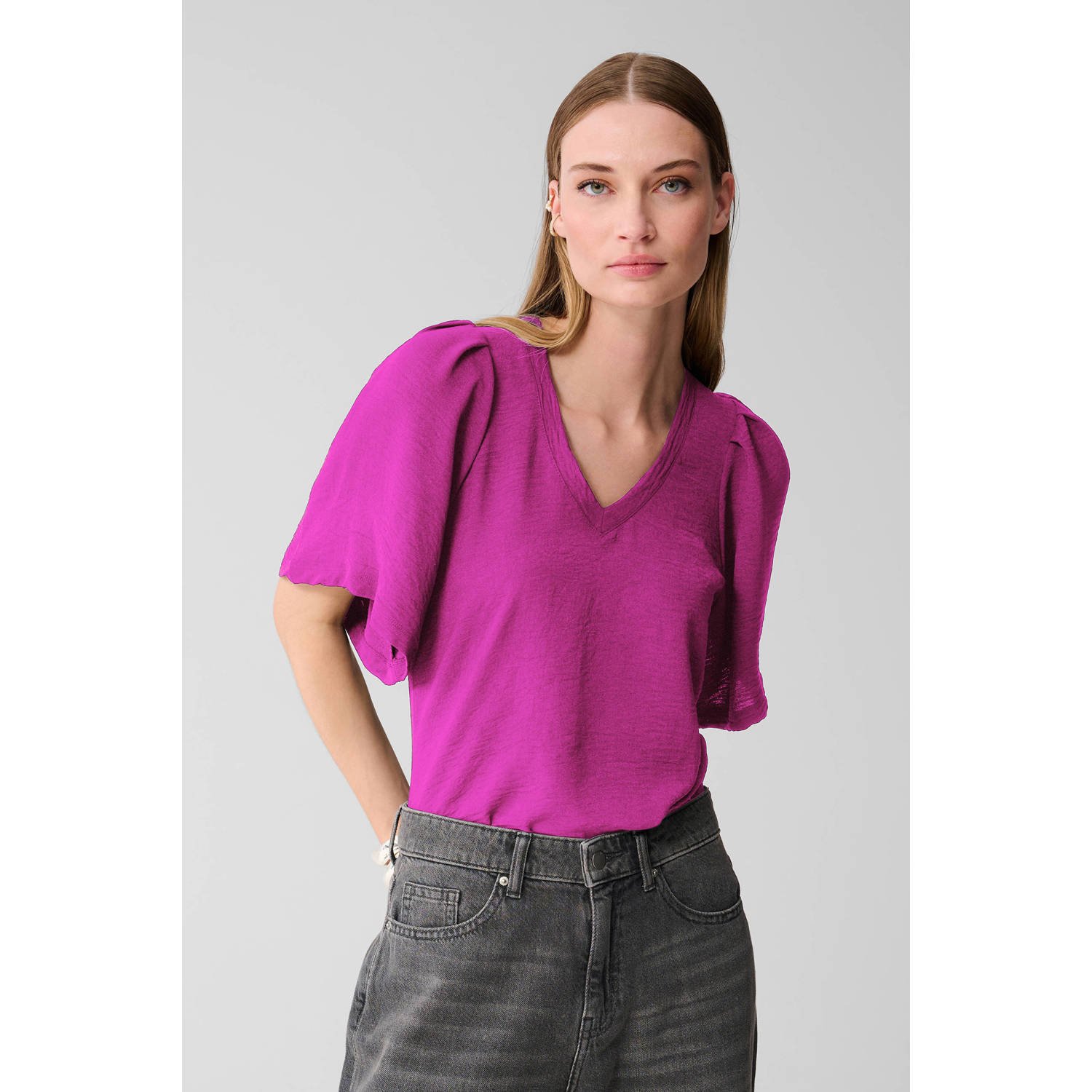 Shoeby top paars