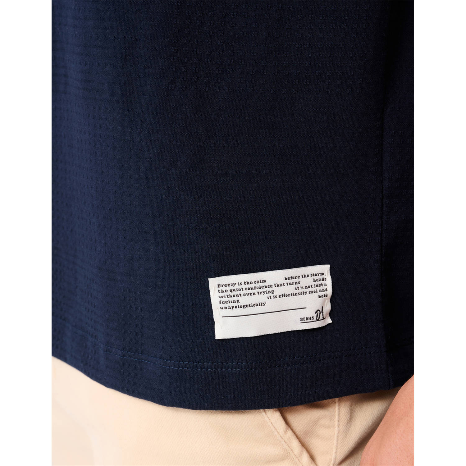 Shoeby T-shirt donkerblauw
