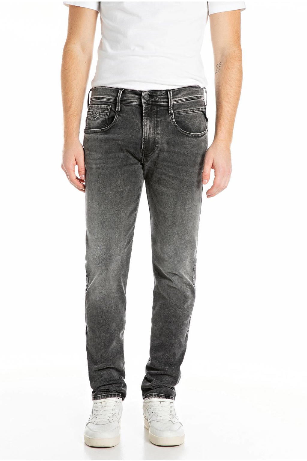 REPLAY ANBASS slim fit jeans dark grey