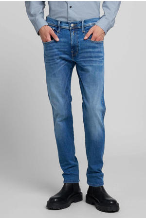 ANBASS Hyperflex slim fit jeans medium blue