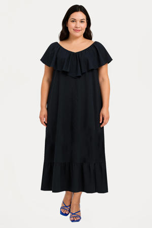 zomerjurk donkerblauw
