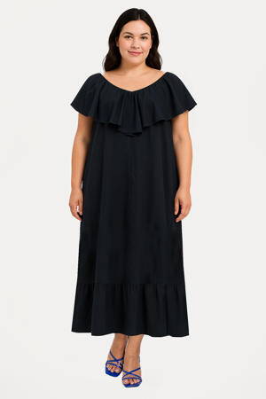 zomerjurk donkerblauw
