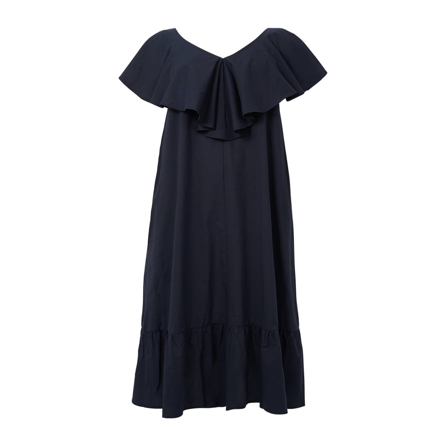 YOEK zomerjurk donkerblauw