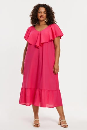 cocktailjurk roze
