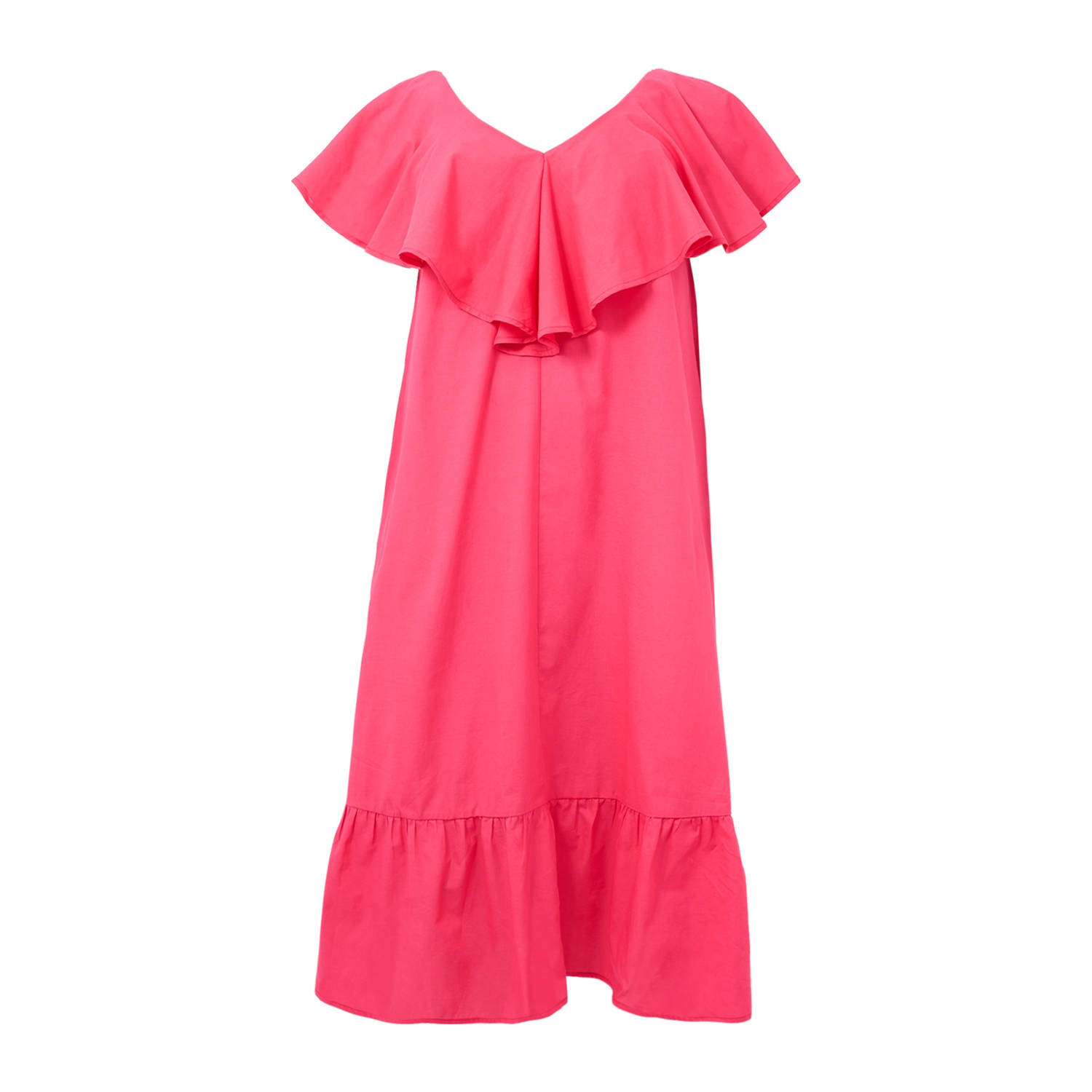 YOEK cocktailjurk roze