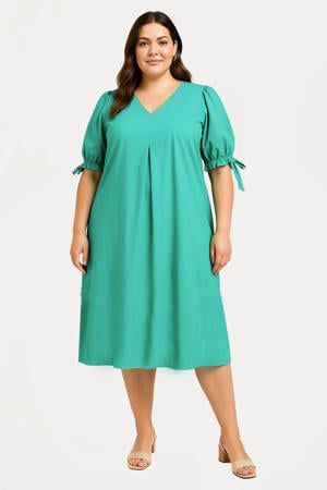 A-lijn jurk turquoise