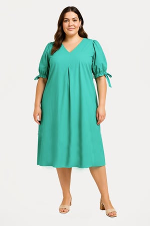 A-lijn jurk turquoise
