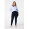 MS Mode high waist skinny jeans dark blue denim