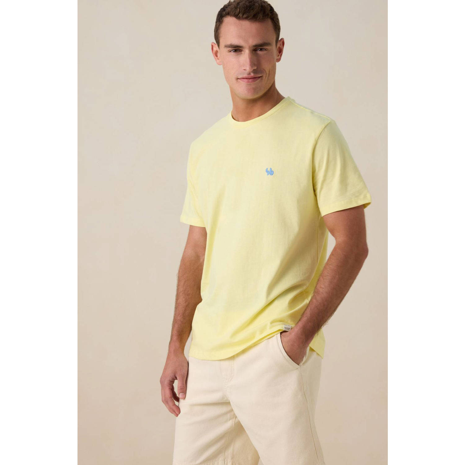 Sissy-Boy T-shirt lichtgeel