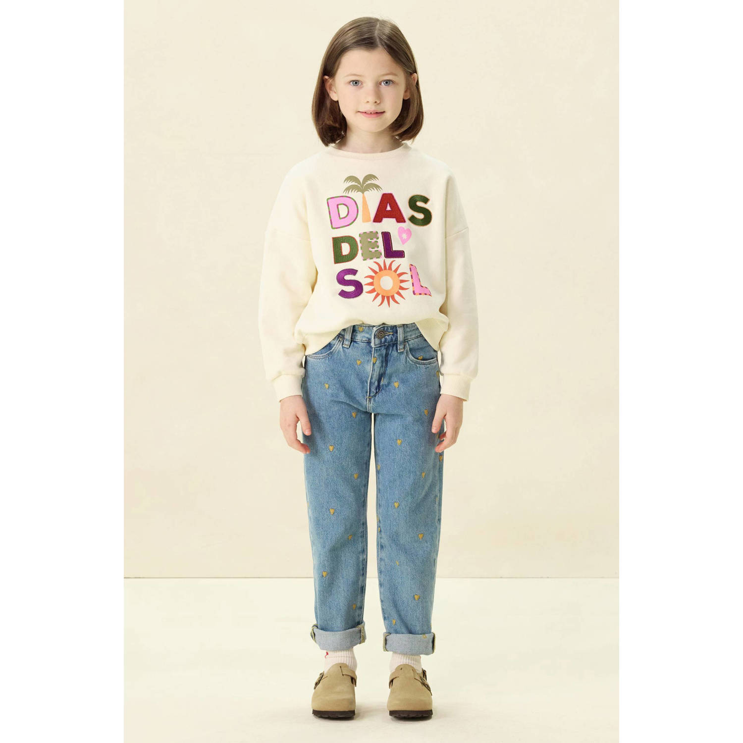 Sissy-Boy tapered jeans medium blue denim