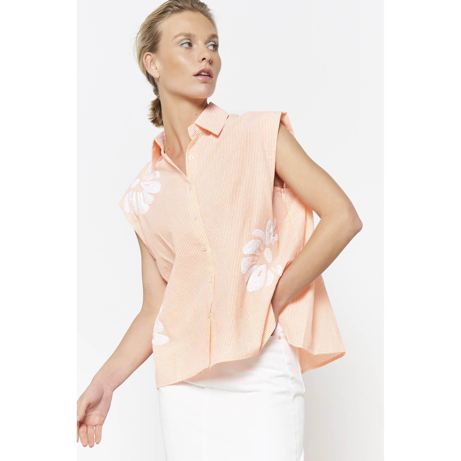 LOLALIZA blouse oranje
