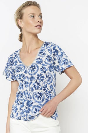 top blauw