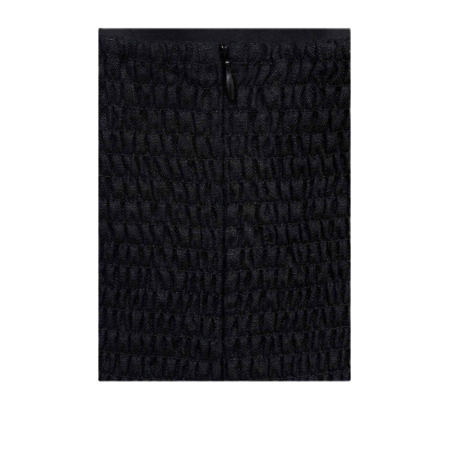 Mango linnen zwart wide leg jumpsuit