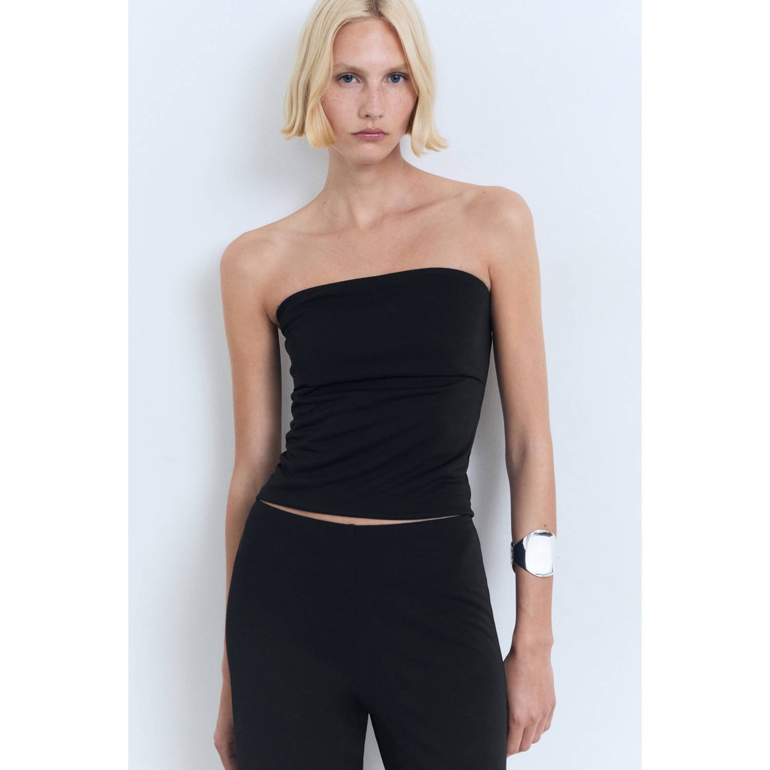 Mango top zwart