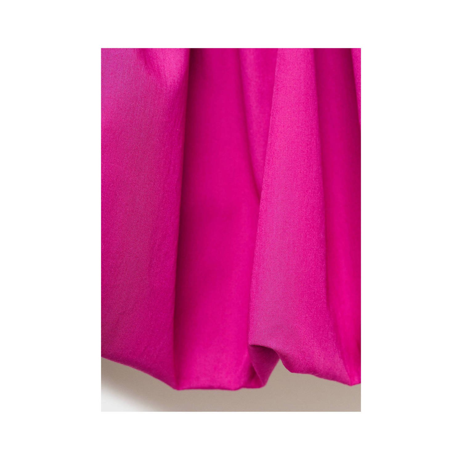 Mango zomerjurk fuchsia