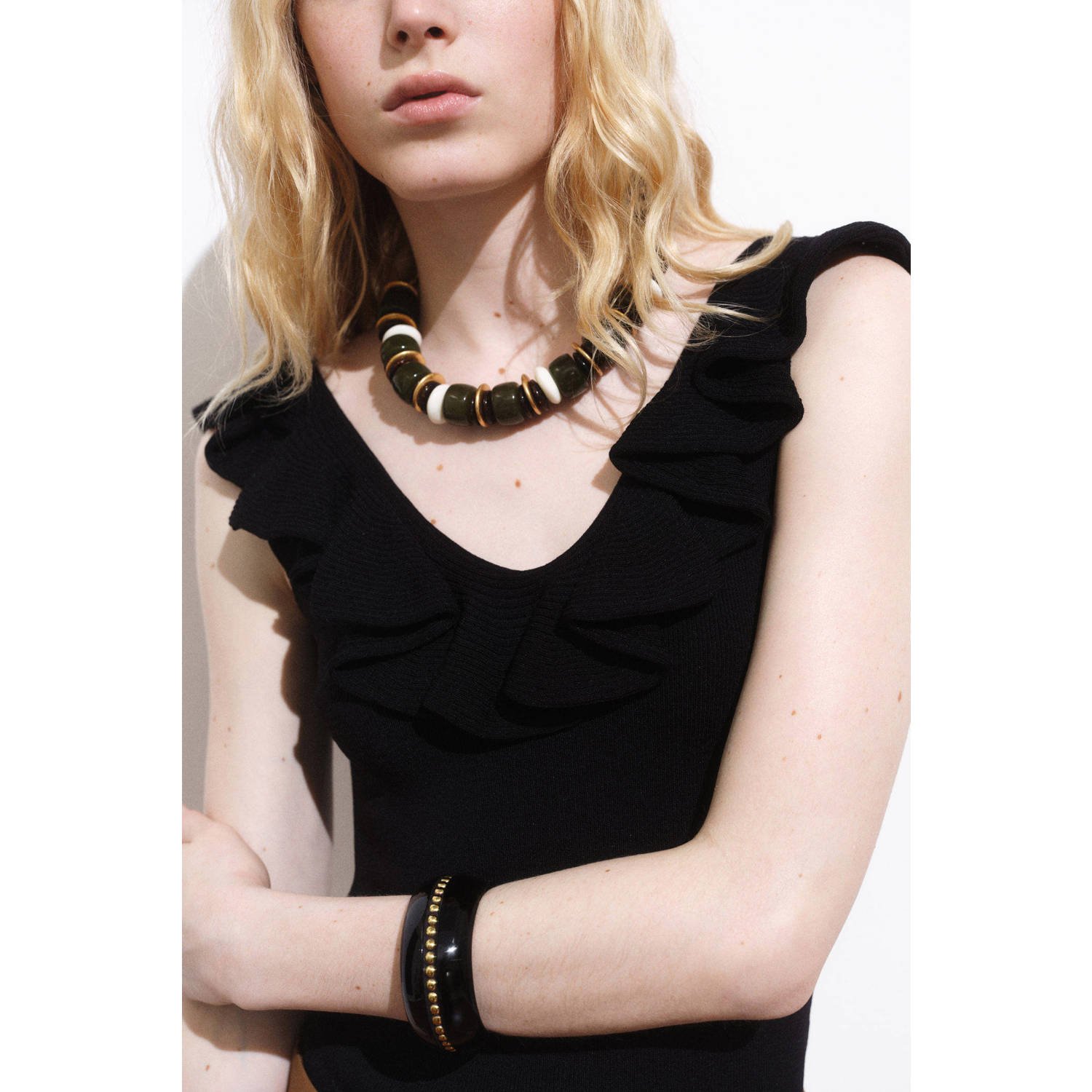 Mango top zwart