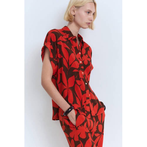 Mango blouse rood afbeelding