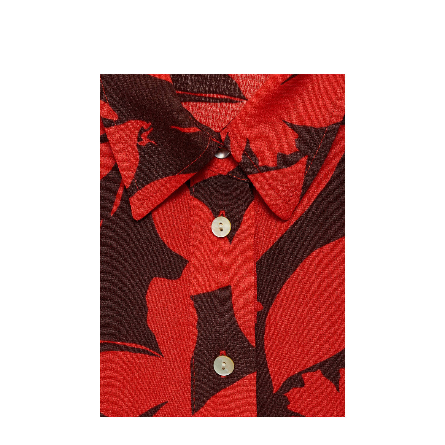 Mango blouse rood