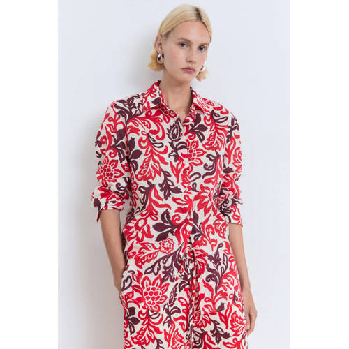 Mango blouse rood afbeelding