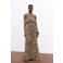 Mango maxi jurk bruin