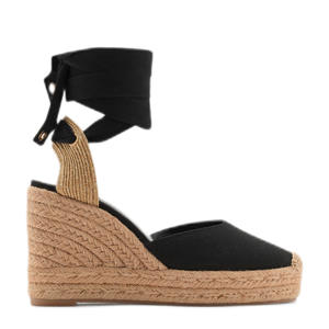   espadrilles zwart